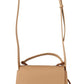 Elegant Beige Leather Shoulder Bag