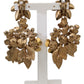 Elegant Fiori Bouquet Clip-On Earrings