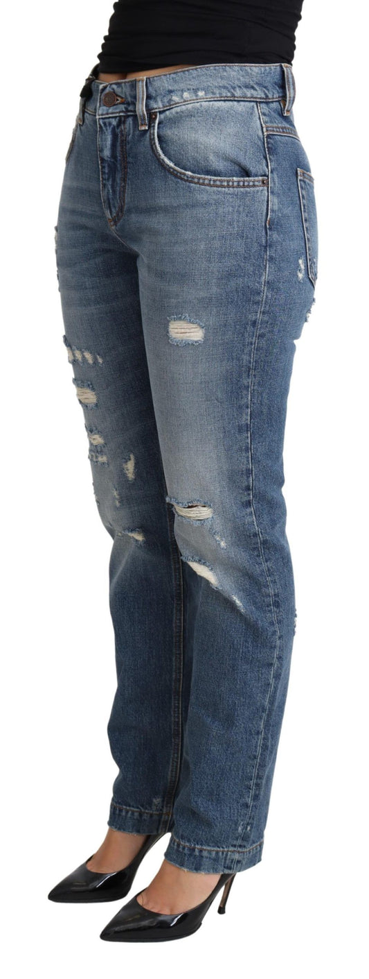 Chic Heart Patch Skinny Denim Jeans