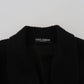 Elegant Double Breasted Wool-Silk Jacket