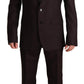 Bordeaux Martini Slim Fit Suit