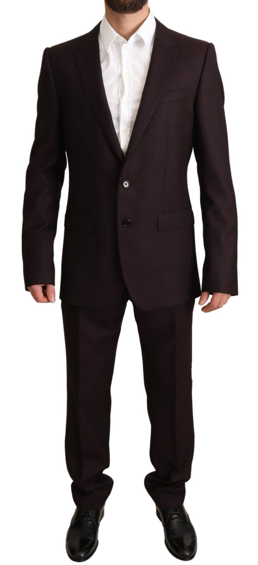 Bordeaux Martini Slim Fit Suit