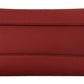 Chic Red Leather Sicily Shoulder Bag