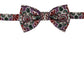 Multicolor Silk Bow Tie Elegant Accessory