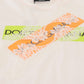 White Cotton Floral Lace DG Logo Printed Blouse Top