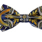 Multicolor Majolica Print Adjustable Papillon Bow Tie