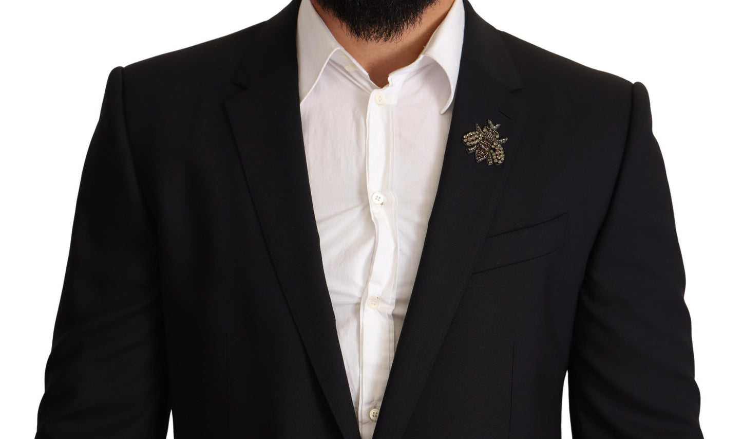 Elegant Slim Fit Embroidered Blazer