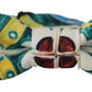 Elegant Silk Majolica Print Bow Tie