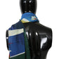 Elegant Multicolor Modal-Cashmere Men's Scarf
