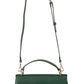 Elegant Green Leather Shoulder Bag