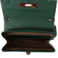 Elegant Green Leather Shoulder Bag