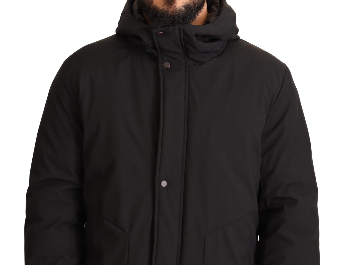 Elegant Lightweight Hooded Windbreaker Jacket