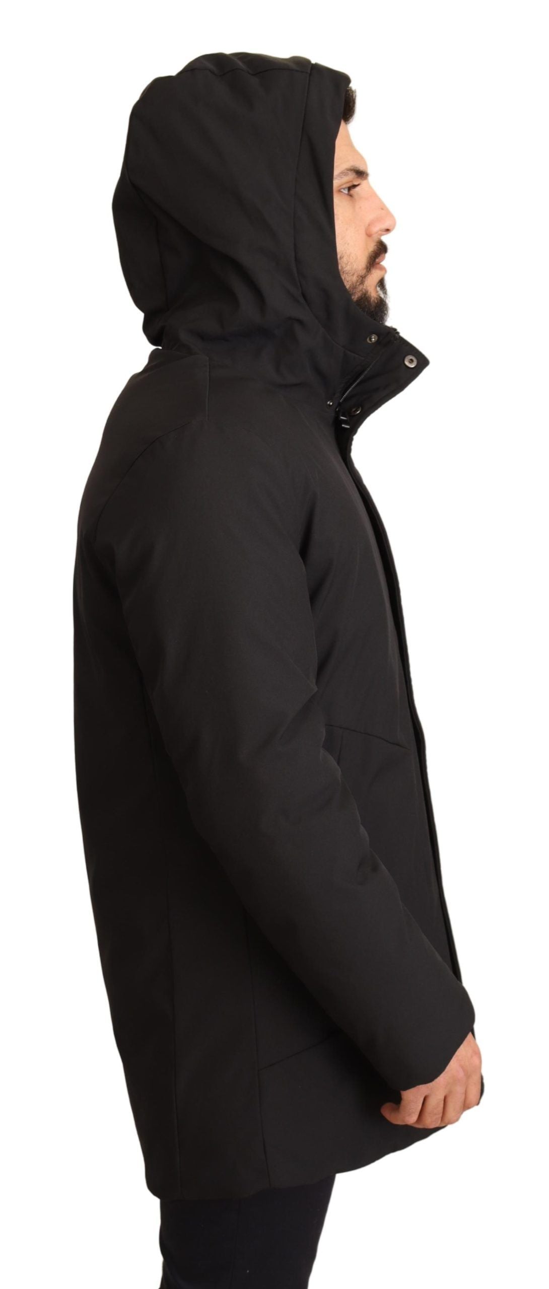 Elegant Lightweight Hooded Windbreaker Jacket