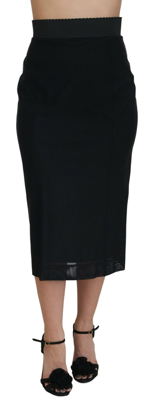 Elegant High Waist Pencil Skirt