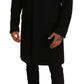 Gray Long Cashmere Coat Jacket
