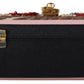 Chic Sequined Heart Floral Leather Box Bag