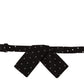 Elegant Polka Dot Silk Bow Tie