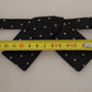 Elegant Polka Dot Silk Bow Tie