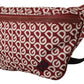 Glamorous Red Logo Waist Bag Fanny Pack