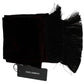 Elegant Maroon Silk Fringed Men's Scarf