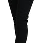 Elegant Black Denim Pants