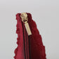Red Tulle Mesh Beige Ankle Boots