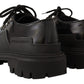 Sleek Studded Leather Sneakers
