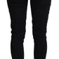 Elegant Black Denim Pants