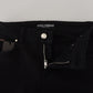Elegant Black Denim Pants