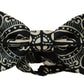 Elegant Black Silk Bow Tie
