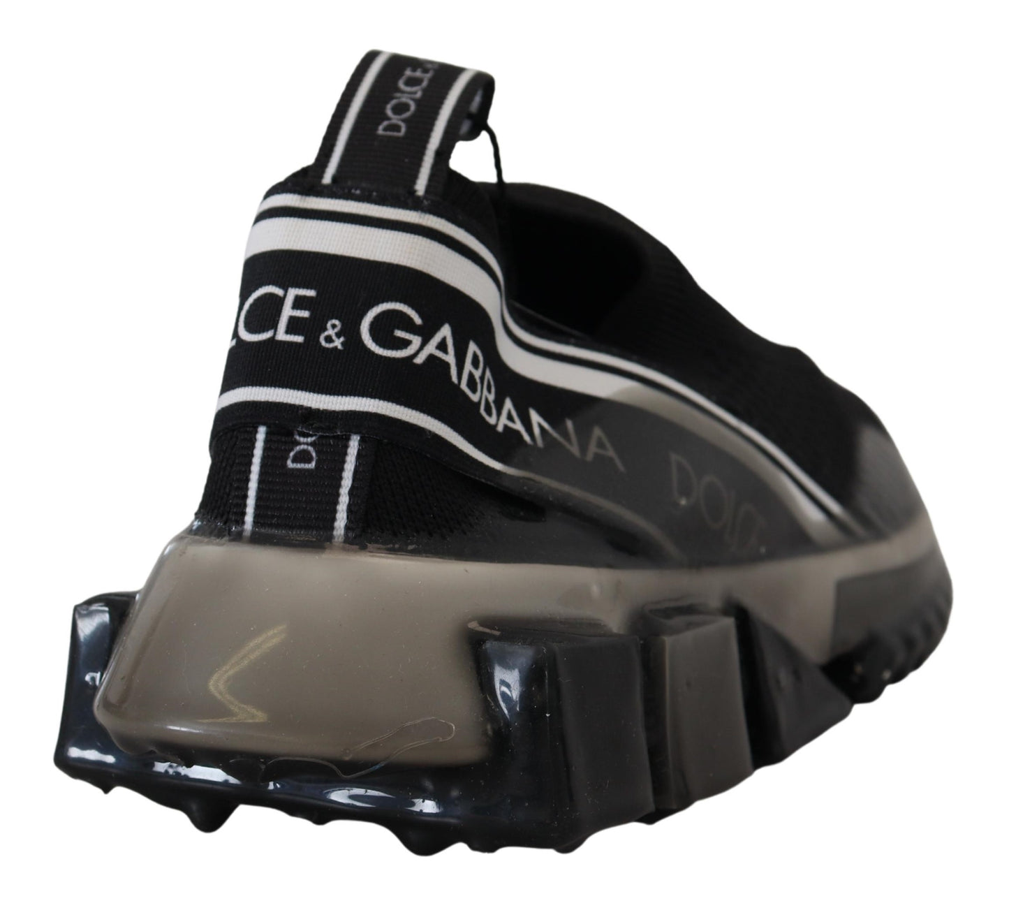 Elegant Sorrento Sock Sneakers in Monochrome