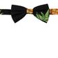 Elegant Black Silk Bow Tie
