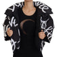 Elegant Monochrome Zip Jacket