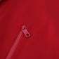 Red Viscose Full Zip DG Logo Blouson Sweater