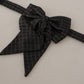 Exclusive Black Silk Bow Tie