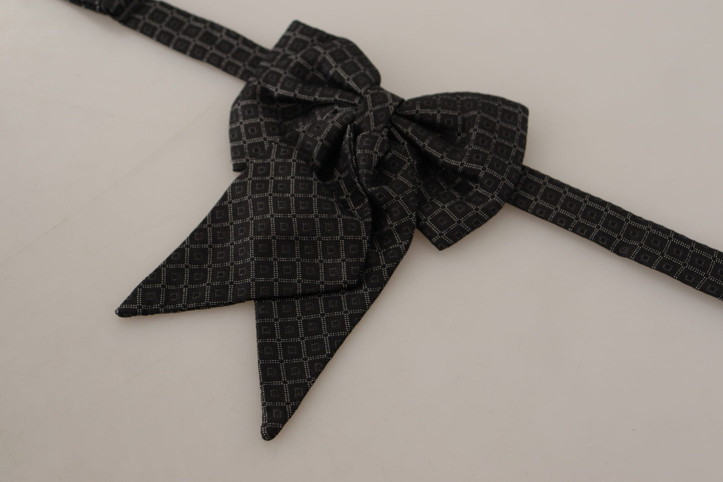 Exclusive Black Silk Bow Tie