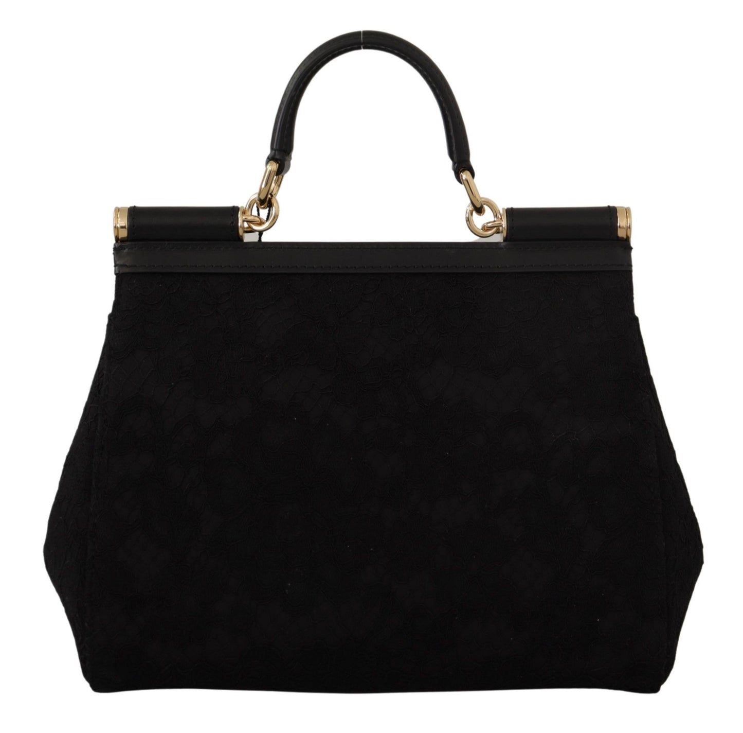 Elegant Sicily Shoulder Bag in Black