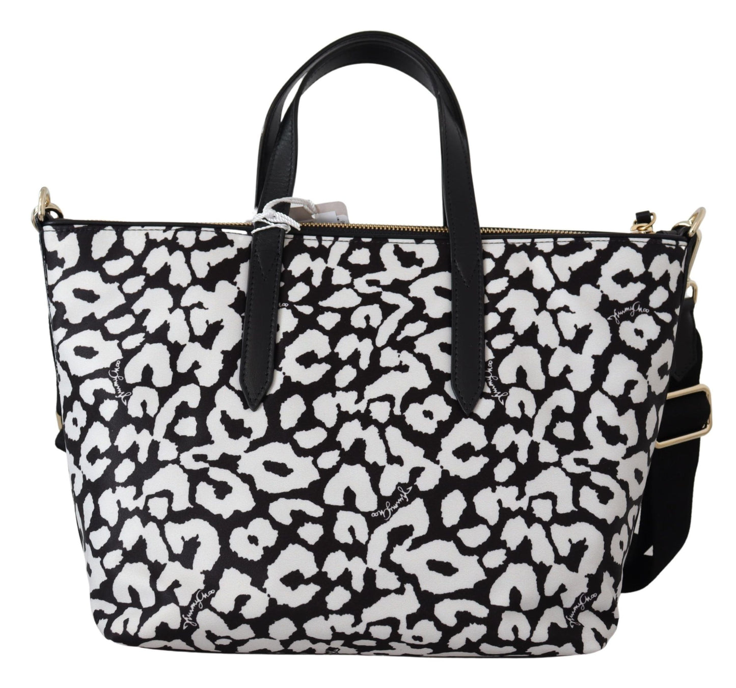 Chic Monochrome Clutch Tote Crossbody Bag