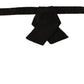 Elegant Black Silk Bow Tie
