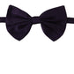 Elegant Blue Silk Bow Tie