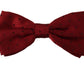 Silk Red Bow Tie - Elegant Tied Design