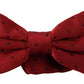 Silk Red Bow Tie - Elegant Tied Design