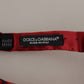 Silk Red Bow Tie - Elegant Tied Design