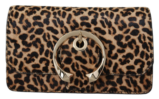 Chic Leopard Brown Belt Bag