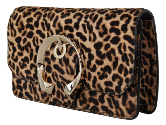 Chic Leopard Brown Belt Bag