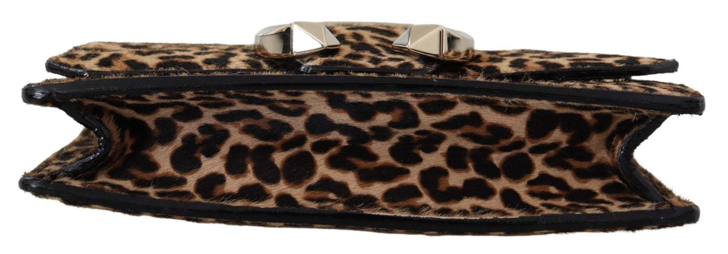 Chic Leopard Brown Belt Bag