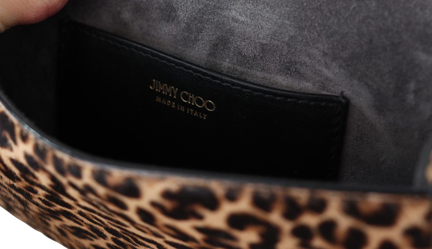 Chic Leopard Brown Belt Bag