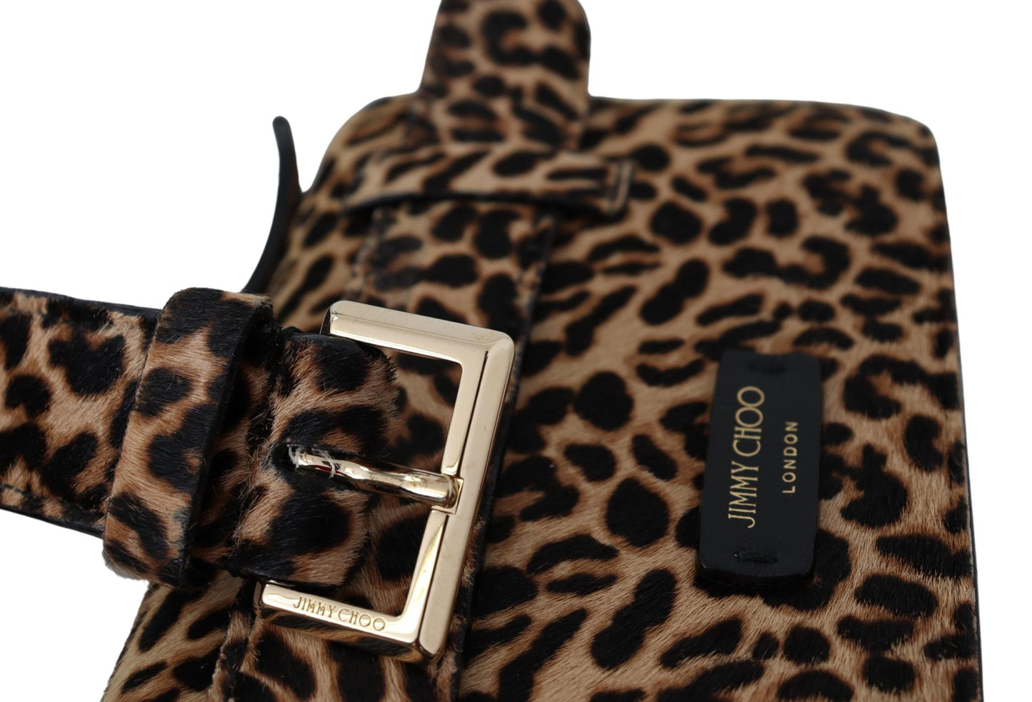 Chic Leopard Brown Belt Bag