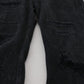 Elegant High Waist Black Denim Jeans