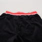 Elegant Black Silk Blend Trousers